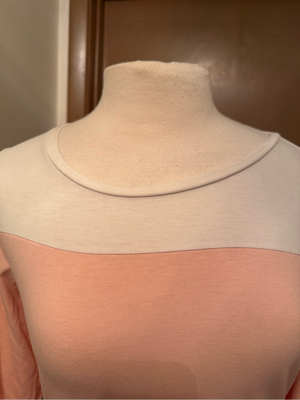 The Limited Pink & White Boatneck 3/4 Sleeve Top - Picture 2 of 7